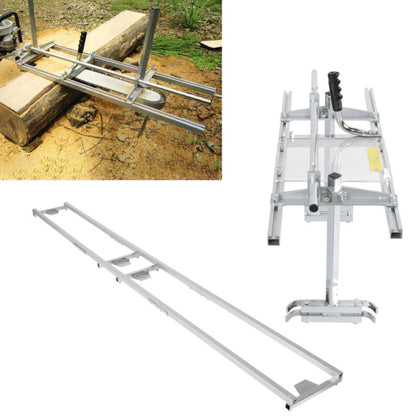 36'' Chainsaw Mill Aluminium Alloy Rail Mill Guide System Woodworking Tool