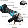 800W HANDHOLD ELECTRIC ANGLE GRINDER CUTTING GRINDING SANDING POWER TOOL 18V UK