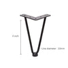 4 x Hairpin Legs / Hair Pin Legs Set for Furniture Bench Desk Table Metal 8"-28"