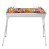 Portable BBQ Charcoal Barbecue Grill Garden Picnic Folding Stainless Steel Stove