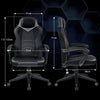 Luxury Executive Massage Gaming Chair Computer Swivel Recliner Home Office Large