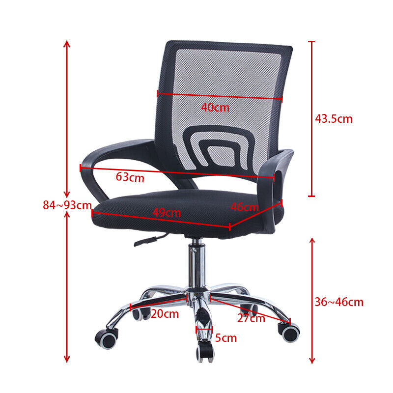 Office chair for 36 deals inch desk