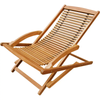 Foldable Sun Lounger Wooden Garden Deck Chair Sunbed Outdoor Patio Recliner New