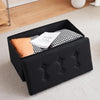 Large Ottoman Box FootStool Folding Storage Toy Seat Pouffe Colors 76*38*38cm