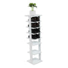 7-tier Single Shoe Storage Rack Stand Organiser Unit Shoe Shelf Home Wood Unit