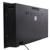 Electric Wall Mounted LED Fireplace 9 Color Wall Inset Into Fire Heater + Remote
