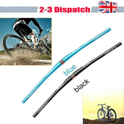 WAKE MTB Mountain Bike Bicycle Aluminum Alloy Riser Handlebar 31.8 x 780 mm UK