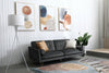 Velvet Sofa Bed Living Room Furniture 2 seater sofa bed with 2 bolister cushions