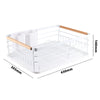 Modern Large Kitchen Dish Drainer Cutlery Utensils Drying Plate Rack Sink Shelf