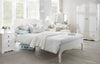 4ft6 Double Bed Antique White Quality French Bed Frame Romance Bedroom Furniture