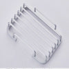 Silver Stainless Steel Soap Holder Dish Bathroom Wall Mounted Storage Rack UK