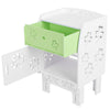 Bedside Table Nightstand Storage Cabinet Drawer Living Room Bedroom Furniture
