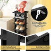 7-Tier Shoe Storage Rack Freestanding Organizer Stand Bathroom Dispaly Shelf