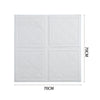 Large XPE 3D Tile Brick Ceiling Panel Wall Sticker Self Adhesive Wallpaper Decal
