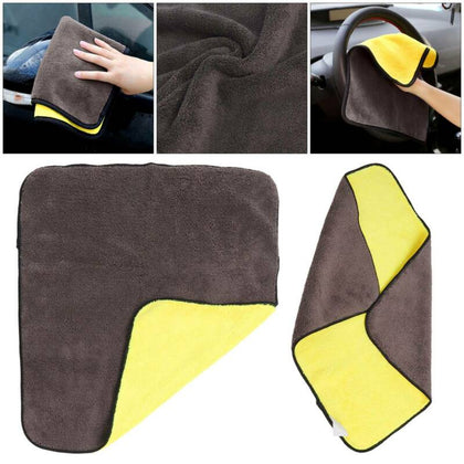 45X38 Microfibre Car Cleaning Cloths Mitts Large Microfiber Drying Washing Towel