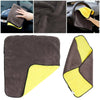 45X38 Microfibre Car Cleaning Cloths Mitts Large Microfiber Drying Washing Towel