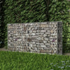 Gabion Basket Wire Retaining Wall Outdoor Garden Patio Design Steel Multi Sizes