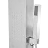 Bathroom Shower Thermostatic Shower Panel Column Tower With Body Jets Twin Head