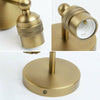Pair Retro Industrial Wall Sconce Lights Vintage Bare Holder Fitting Wall Lamps