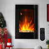 2kw Vertical Electric Fireplace Wall Mounted Space Heater with Remote Control