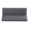 Grey 3 Seater Sofa Bed Settee Click Clack Recliner Sleeper Sofa Single Sofa Beds