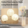 Nordic Hand-Woven Flower Vase Floor Lamp Vertical Light Bedroom Bedside Lamp Dec