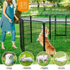 8 Panel Pet Puppy Playpen Foldable Dog Pen Rabbit Fence for Indoor/Outdoor 100cm