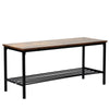 Dining Table and 2 / 4 Chairs Bench Set 4 / 6 Seater Home Kitchen Room Furniture