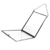 Glass Metal Photo Frame Stand Transparent Leaf Gold Nordic Photo Frame Ornament