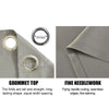 Heavy Thick Thermal Blackout Curtains Eyelet Ring Top Ready Made Curtains Pair