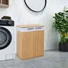Bamboo Laundry Basket Hamper Dirty Clothes Storage Organizer Bin 100 L