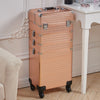 4 In 1 Beauty Makeup Trolley Case Beauty Cosmetic Hairdressing Organizer Travel