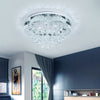 60cm LED Flower Crystal Ceiling Light Chandelier Living Room Dining Room 48W