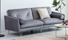 Velvet Sofa Bed Living Room Furniture 2 seater sofa bed with 2 bolister cushions