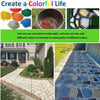 Thicken Garden Paving Pavement Mold Backyard Patio Decor Reusable Various Shape