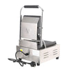 1800W Grooved Panini Press Ribbed Grill Toaster Sandwich Commercial Machine