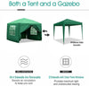 3x3m Gazebo with Side Panels Waterproof Party Event BBQ Tent Marquee Steel Frame