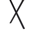 Modern Wood Dining Table Kitchen Dining RoomTable with X/U Shaped Metal Legs