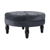 Chesterfield Velvet Coffee Table Sofa Side End Tea Tables Footstool Pouffe Seat