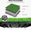 Artificial Grass Lawn Interlocking Patio Deck Tiles Fake Decking Garden Balcony