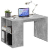 FMD Desk with Side Shelves Large storage space with elegant and stylish design