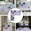24PCS Moroccan Style Tile Self-Adhesive Mosaic Wall Stickers Kitchen Bathroom UK