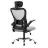 Mesh Office Chair with Flip up Arms Adjust Seat Height Swivel Computer Chair NEW