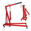 2 Ton Folding Hydraulic Garage Workshop Lift Engine Crane Hoist Jack with Wheels