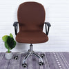 Swivel Computer Chair Cover Stretch Home Office Chair Protector Seat Cover Decor
