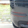 2Pcs/Set Car Carbon Fiber Anti-rub Strip Bumper Corner Protector Guard Unique