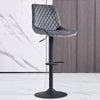 2x Breakfast Bar Stools Velvet Swivel Gas Lift Chairs Kitchen Pub Cafe Barstools