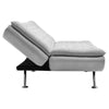 Upholstered Fabric 2-3 Seater Sofa Bed Click Clack Recliner Double Sleeper Couch