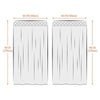 Pair of Beige Curtain for Noise Reducing Bay Window Thermal Drapery Bedroom New