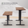 Electric Standing Desk Height Adjustable Desk Ergonomic Sit Stand Office Desk
